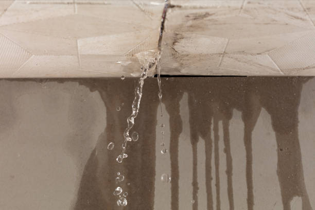 Professional Sewage Cleanup technician working in Strang, OK